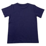 Cesare Paciotti Blue Logo Plain T-Shirt for Kids