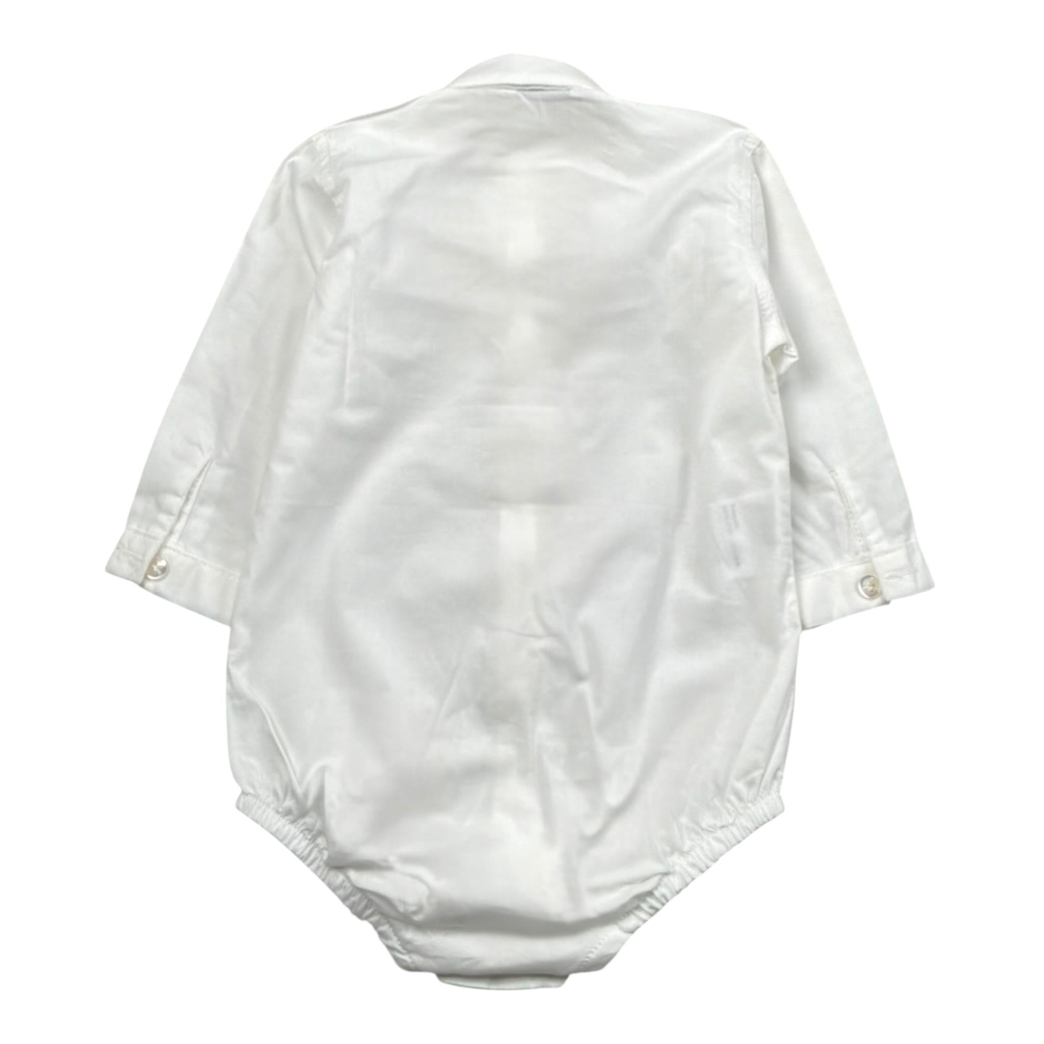 Manuel & Frank Camicia Modello Body Tinta Unita per Neonato MF3350I BIANCO MANUEL & FRANK 