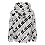 DOLCE & GABBANA felpa bicolore con zip e cappuccio logata Bianco/nero per Bambino L4JWCK BIANCO/NERO DOLCE & GABBANA 