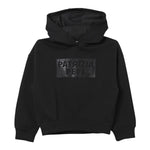 PATRIZIA PEPE felpa chiusa con cappuccio tinta unita con brillantini Nero per Bambina 7M0830 NERO PATRIZIA PEPE 