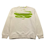 JECKERSON felpa girocollo tinta unita con logo Panna per Bambino J3551 PANNA JECKERSON 