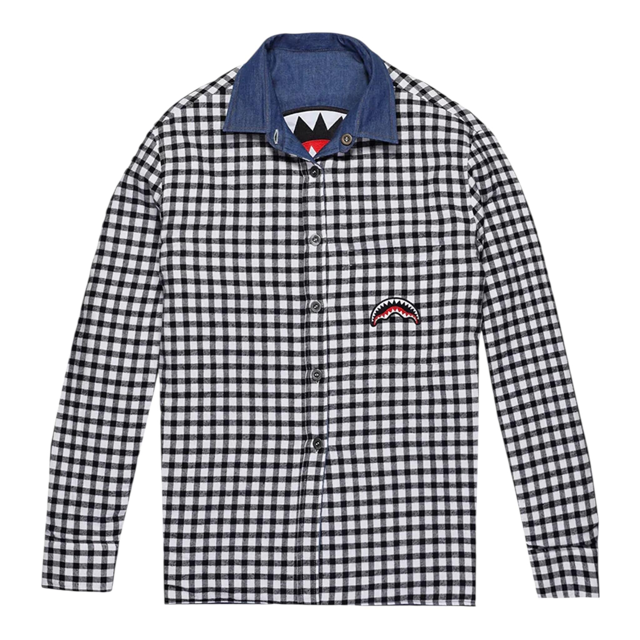 Sprayground Giubbino Reversibile Bicolore per Bambino SPY1260 AZZURRO SPRAYGROUND 