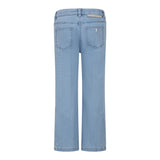 STELLA McCARTNEY jeasns tinta unita modello zampa Azzurro per Bambina TU6F90 AZZURRO STELLA McCARTNEY 