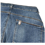 Liu Jo Jeans Tinta Unita con Girovita Regolabile per Bambina GA3007 BLU LIU JO 