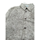 Lalalu' Camicia Manica Lunga Tinta Unita con Stampa per Neonato CML130PBX BEIGE LALALU' 