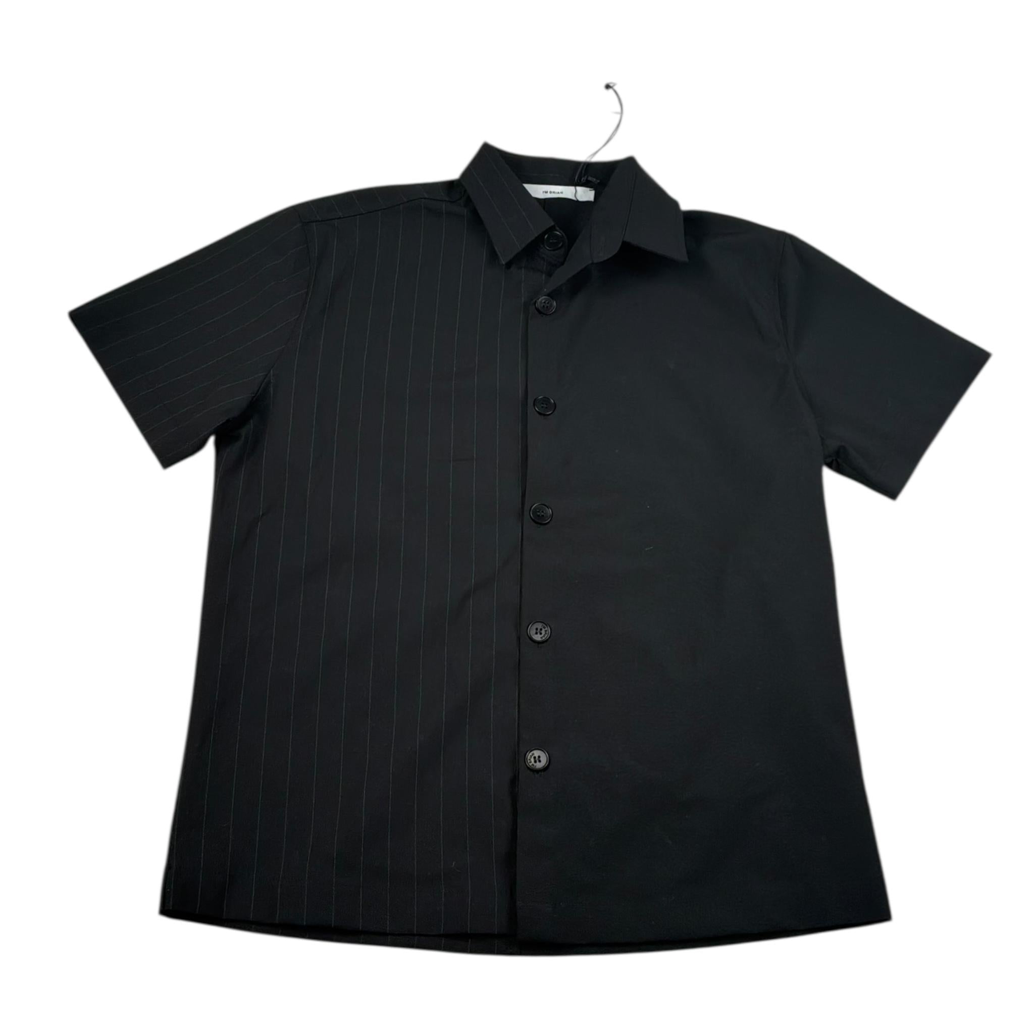 I'Am Brian Camicia Mezza Manica Tinta Unita per Neonato CA3293JXN NERO I'AM BRIAN 