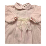 LALALU' tutina manica lunga tinta unita in ciniglia Rosa per Neonata TCL06NXX ROSA LALALU' 