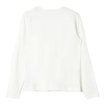 LIU JO shirt girocollo tinta unita con stampa Bianco/beige per Bambina GF4210 BIANCO/BEIGE LIU JO 