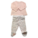 LOSAN completo 2 pezzi shirt-ghettina tinta unita Rosa per Neonato 31V8011AL ROSA LOSAN 