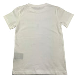 TRUSSARDI t-shirt girocollo tinta unita con stampa logo Bianco per Bambino TBA25003TS BIANCO TRUSSARDI 
