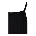 Marc Ellis Top Tinta Unita Bretelline per Bambina JMJTP01255X NERO MARC ELLIS 