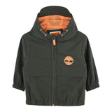Timberland Giubbino Tinta Unita con Cappuccio per Bambino T60505 VERDE TIMBERLAND 