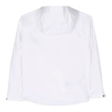 CP Company Plain Hooded Jacket White For Boys