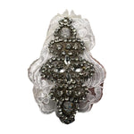 Les Gamins Cerchietto Tinta Unita con Applicazioni per Bambina 023029 BIANCO LES GAMINS 