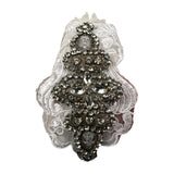 Les Gamins Cerchietto Tinta Unita con Applicazioni per Bambina 023029 BIANCO LES GAMINS 