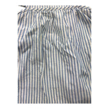 Zhoe &amp; Tobiah Solid Color Half Sleeve Dress With White Stripe Pattern For Baby Girl
