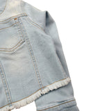 Magil Giubbino Tinta Unita per Bambina FN23088 AZZURRO MAGIL 