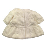 LALALU' cappotto tinta unita pelliccia Panna per Bambina CAPLJ PANNA LALALU' 