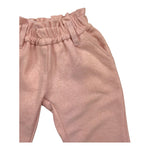 M+E' pantalone tinta unita con elastico in vita Rosa per Bambina UE1141 ROSA M+E' 