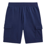 Ralph Lauren Bermuda Tuta Tinta Unita con Logo per Neonato 322958158002N BLU RALPH LAUREN 