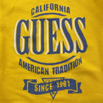 GUESS shirt girocollo tinta unita con stampa Giallo per Neonato N4YI30K8HM4X GIALLO GUESS 
