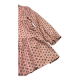 TRUSSARDI abito manica lunga tinta unita con stampe Rosa per Bambina TGA25100VE ROSA TRUSSARDI 
