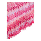 Missoni Pink Fantasy Print Half Sleeve Shirt For Girls
