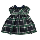 MALVI & CO abito tinta unita mezza manica fantasia a righe Blu per Bambina FCCM003VERR BLU MALVI & CO 