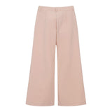 Fun & Fun Pantalone Modello A Palazzo Tinta Unita per Bambina FNCJPT00980 ROSA FUN & FUN 
