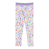 Stella Mccartney Leggings Fantasy Print with Elastic Waist Glitter Multicolor for Girls