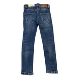 Losan Jeans Solid Color with Adjustable Waistband Blue for Boys