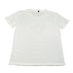 Relish T-Shirt Girocollo Tinta Unita con Stampa per Bambina 18629 BIANCO RELISH 