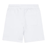New Balance Bermuda Felpa Tinta Unita con Logo per Bambino LAKB0013 BIANCO NEW BALANCE 