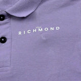 John Richmond Completo 2 Pezzi Polo-Short Bicolore per Bambina RGP26028CE BIANCO/LILLA JOHN RICHMOND 