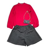 XKE' completo 2 pezzi maglia-short Rosso per Bambina 5092 ROSSO XKE' 