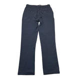 Dan John Solid Color Pants With Elastic Waist Blue For Boys