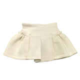 LIU JO gonna tinta unita con fiocco in contrasto Panna per Neonata KF4140N PANNA LIU JO 