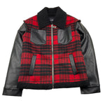 JOHN RICHMOND giubbino con maniche in pelle Rosso/nero per Bambino RBA25167GB ROSSO/NERO JOHN RICHMOND 