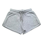 Juicy Couture Short Tinta Unita con Elastico In Vita per Bambina JBX6710 GRIGIO JUICY COUTURE 