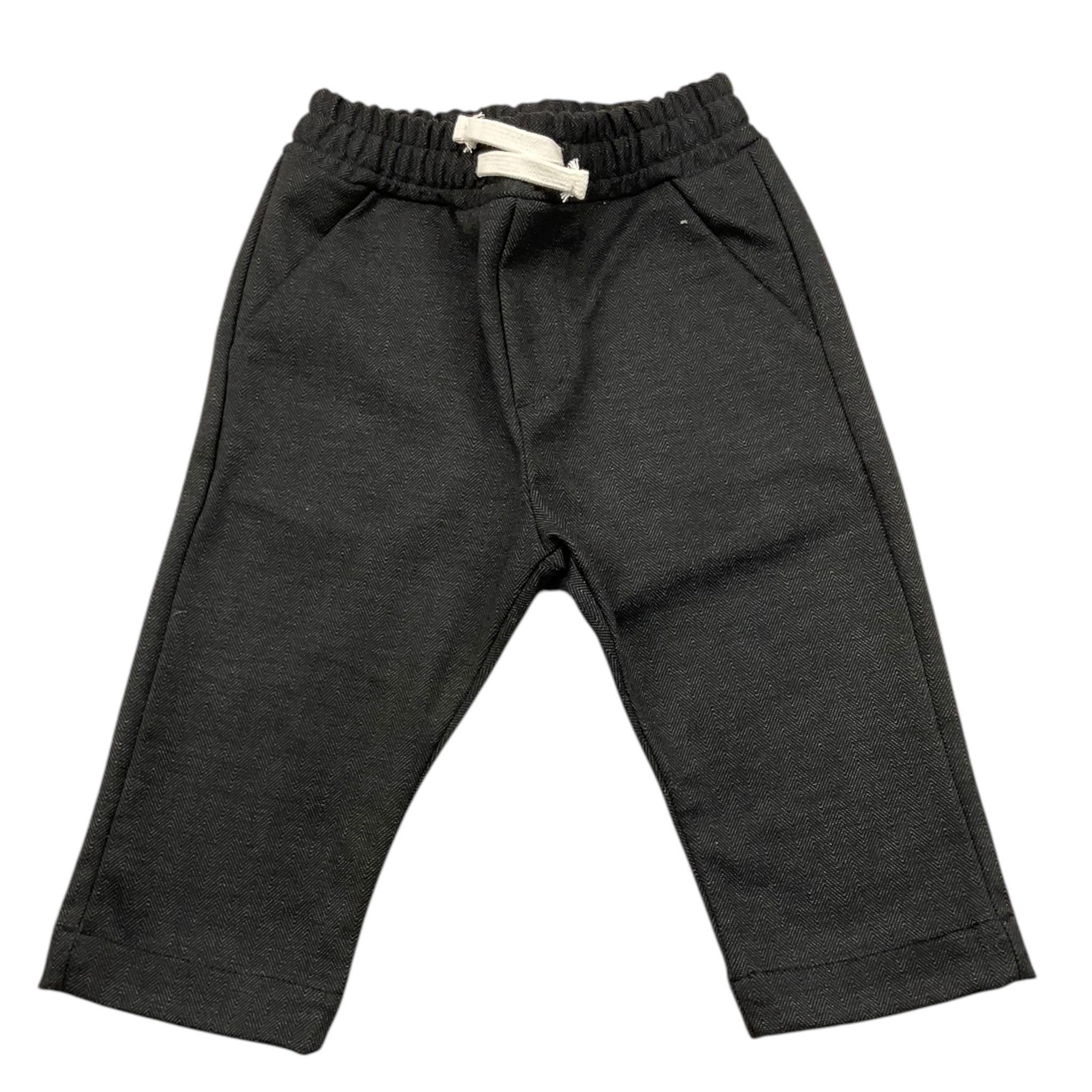 MANUEL RITZ pantalone tinta unita con elastico in vita Grigio per Neonato MR2843 GRIGIO MANUEL RITZ 
