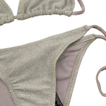 Plume Éthérée Costume 2 Pezzi Triangolo-Slip per Bambina P21ARG GRIGIO PLUME ÉTHÉRÉE 