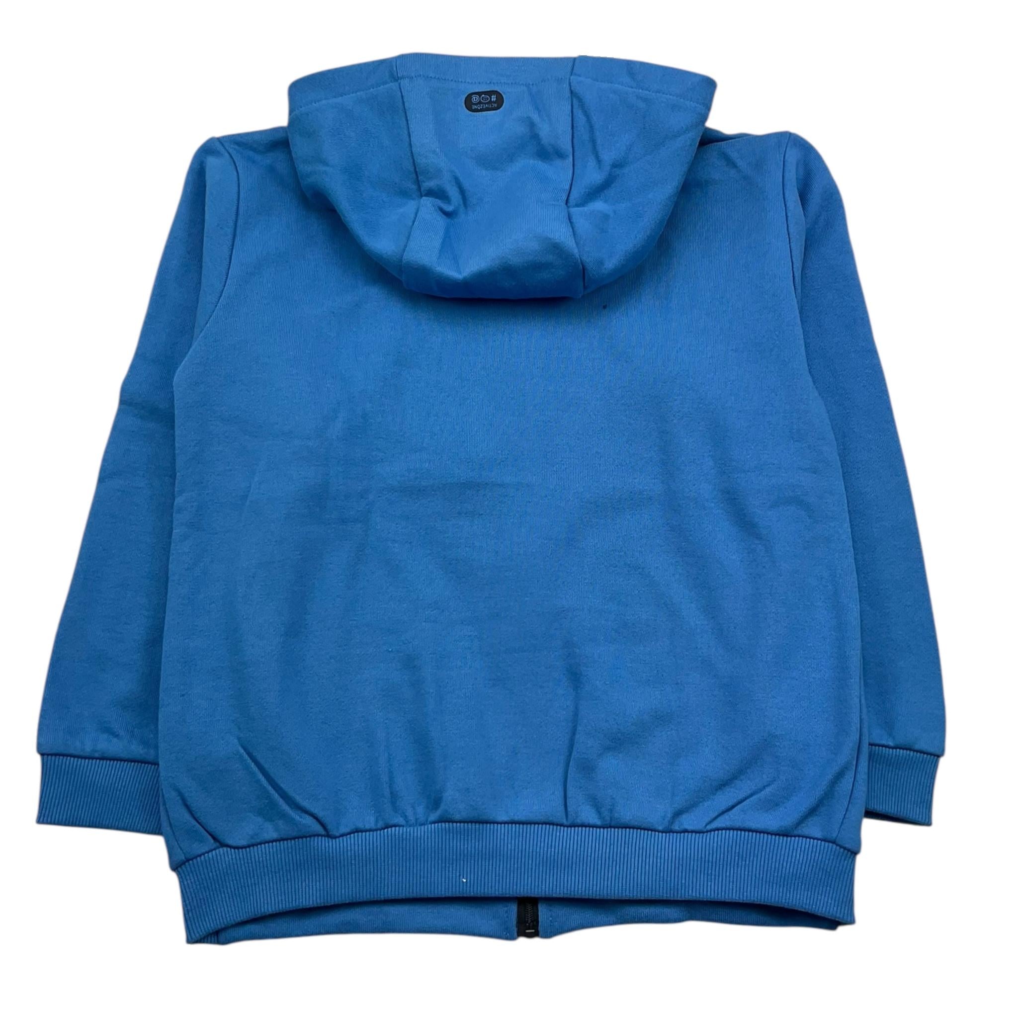 MAYORAL felpa con zip e cappuccio tinta unita Cobalto per Bambino 4477 COBALTO MAYORAL 