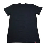 Zu+Elements T-Shirt Girocollo Tinta Unita con Stampa per Bambino ZU1608 NERO ZU+ELEMENTS 