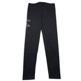 DIADORA leggins tinta unita con logo Nero per Bambina F4DIJGLG053 NERO DIADORA 
