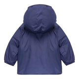 K-WAY giubbino reversbile bicolore con cappuccio Blu/lilla per Neonata K4116PW BLU/LILLA K-WAY 