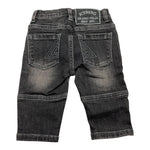 ICEBERG jeans tinta unita con girovita regolabile Nero per Neonato PTICE5308BX NERO ICEBERG 