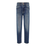 ONLY jeans tinta unita con girovita regolabile Blu per Bambina 15264774 BLU ONLY 