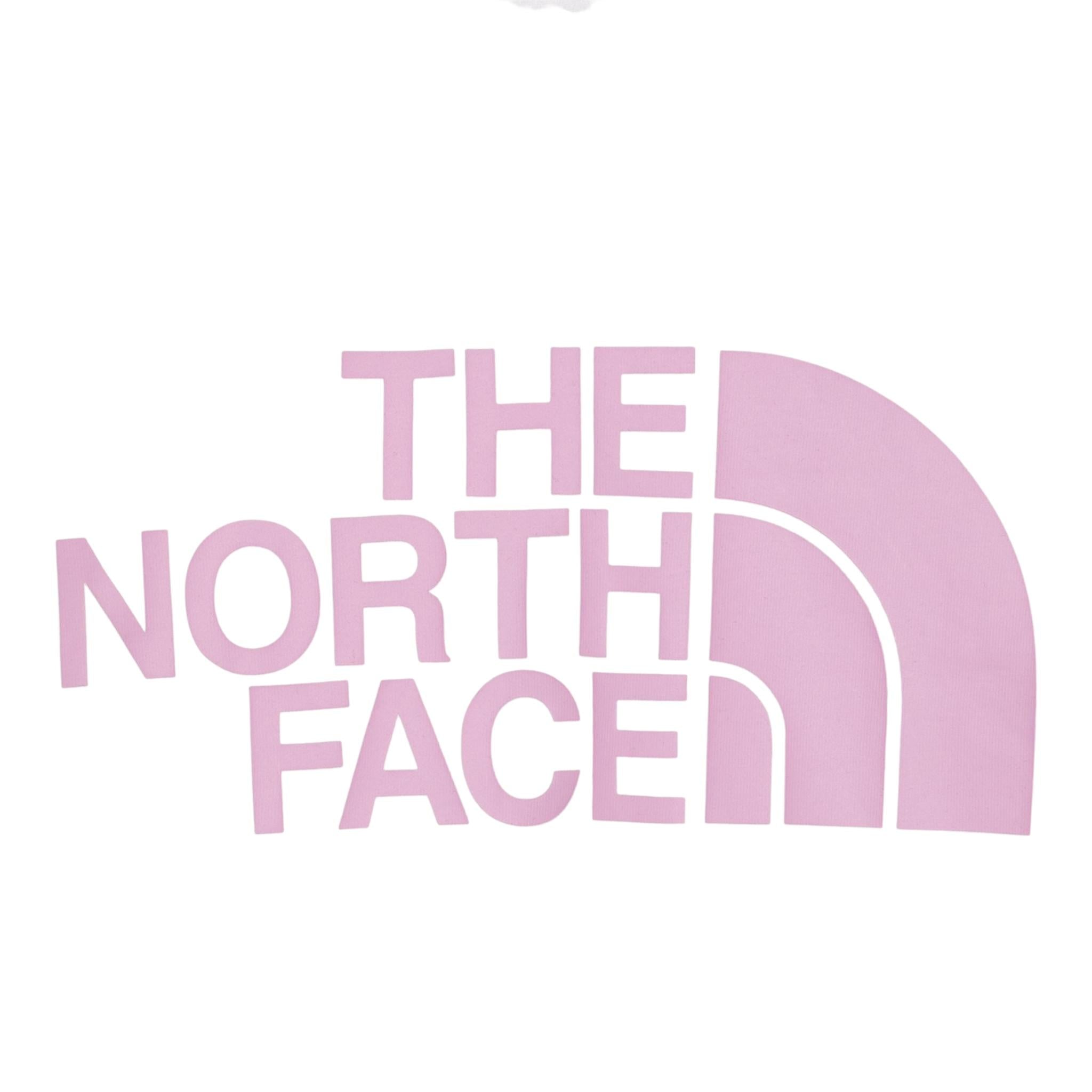 The North Face T-Shirt Girocollo tinta unita con Stampa Bianco per Bambina NF0A8DRQ9ZT BIANCO THE NORTH FACE 