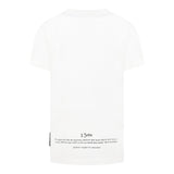 John Richmond T-Shirt Girocollo Tinta Unita con Stampa per Bambino RBP25057TS BIANCO JOHN RICHMOND 