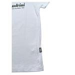 Daniele Alessandrini T-Shirt Girocollo Tinta Unita con Stampa per Bambino 1236M00228X BIANCO DANIELE ALESSANDRINI 